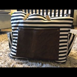 Seaport Stitches Diaper Bag